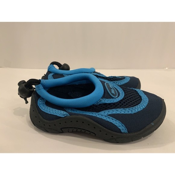 Sea Sox Toddler Boys Water Shoes Slip On Mesh Fabric Drawstring Black - Picture 6 of 8